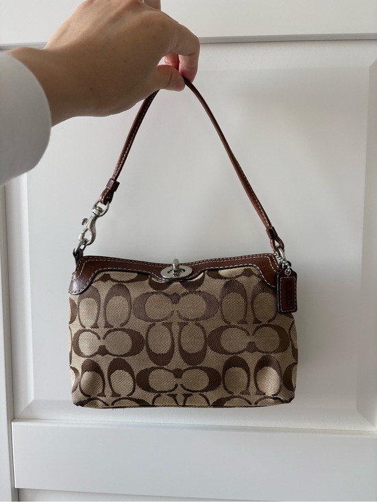 Coach Handbags - Coach signature jacquard mini